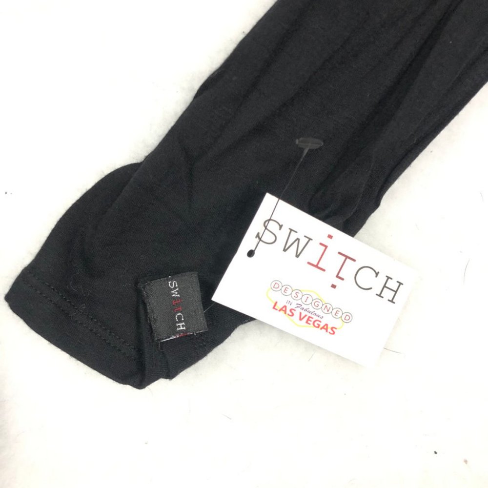 4/$15 Switch T Shirt Women Large Black NWT Las Vegas Party Evening Festival Club - Picture 10 of 14
